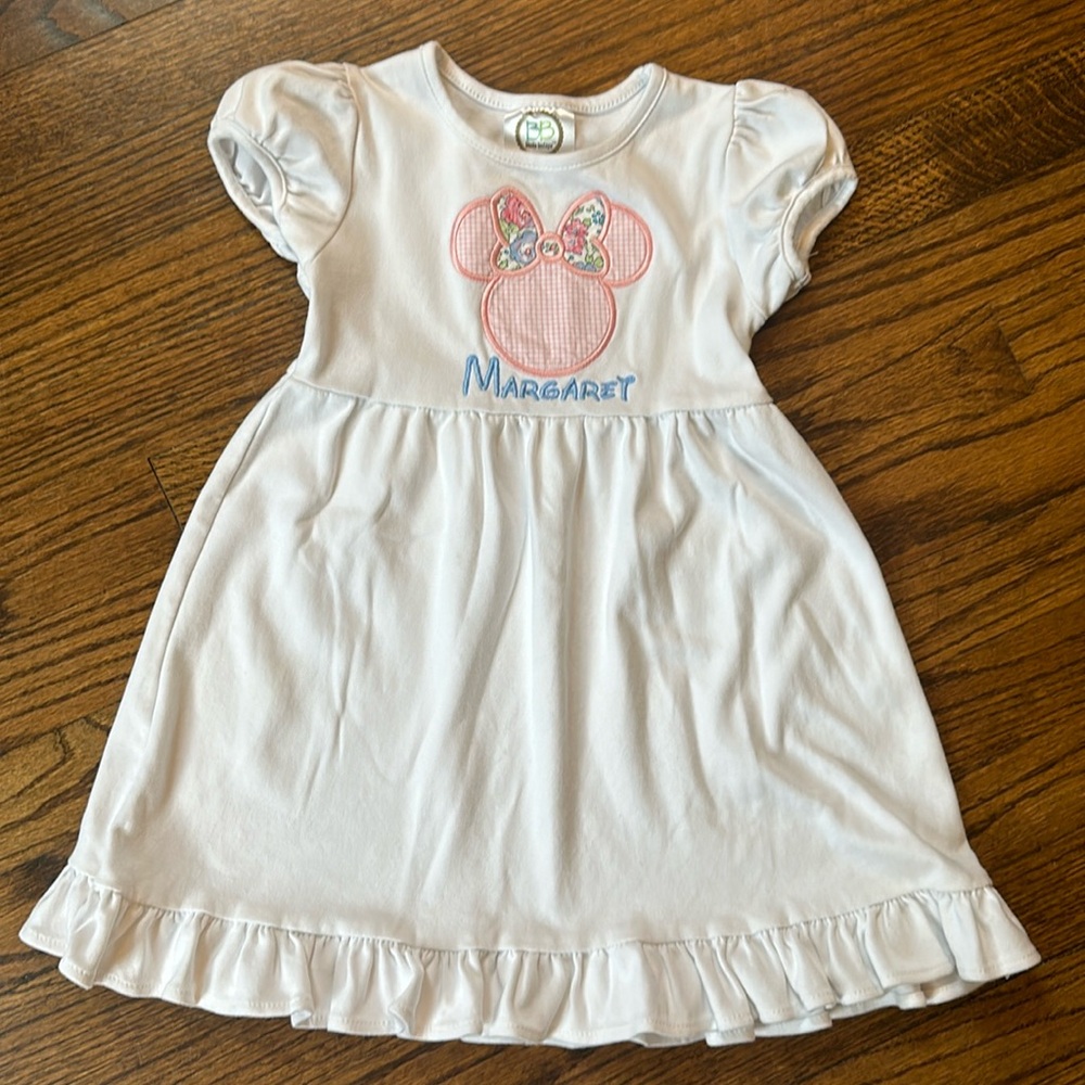Monogrammed Mouse Ears Dress
